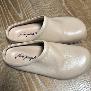 Free People Cambria Footbed Clogs